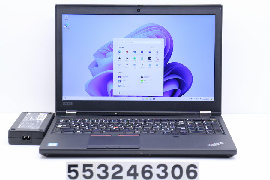 Lenovo ThinkPad P53 Core i7 9850H 2.6GHz/16GB/512GB(SSD)/15.6W/FHD(1920x1080)/Win11/Quadro T1000【中古】【20240507】