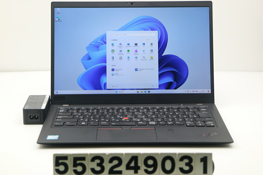Lenovo ThinkPad X1 Carbon 6th Gen Core i5 8250U 1.6GHz/8GB/256GB(SSD)/14W/FHD(1920x1080)/Win11