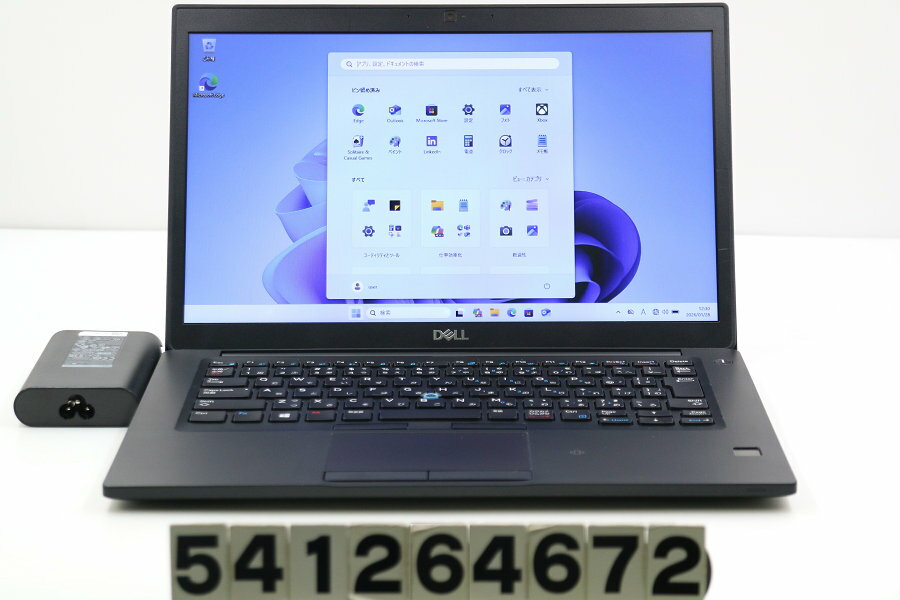 DELL Latitude 7490 Core i5 8250U 1.6GHz/8GB/512GB(SSD)/14W/FWXGA(1366x768)/LTE/Win11【中古】【20260130】(2.0)