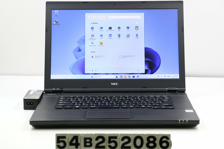 NEC PC-VKT16XZG4 Core i5 8250U 1.6GHz/8GB/500GB/Multi/15.6W/FWXGA(1366x768)/RS232C/Win11【中古】【20260130】
