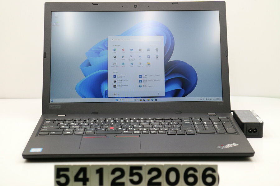 Lenovo ThinkPad L580 Core i3 8130U 2.2GHz/8GB/256GB(SSD)/15.6W/FHD(1920x1080)/Win11【中古】【20250311】