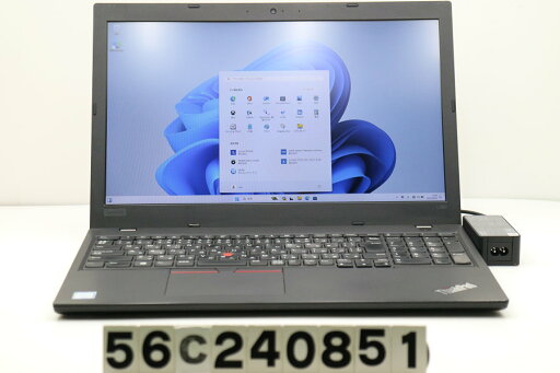 Lenovo ThinkPad L580 Core i3 8130U 2.2GHz/8GB/256GB(SSD)/15.6W/FHD(1920x1080)/Win11【中古】【20250311】 Lenovo ThinkPad L580 Core i3 8130U 2.2GHz/8GB/256GB(SSD)/15.6W/FHD(1920x1080)/Win11【中古】【20250311】