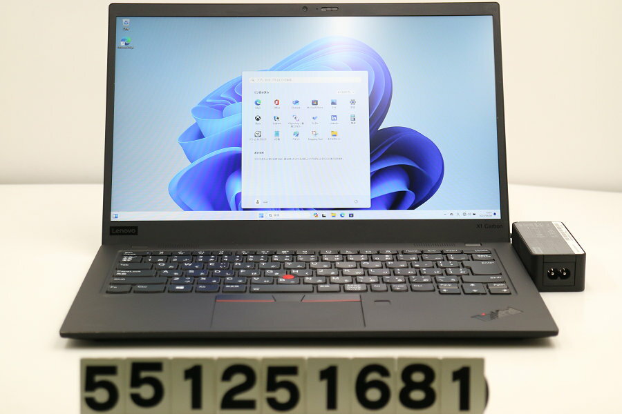 Lenovo ThinkPad X1 Carbon 8th Gen Core i5 10210U 1.6GHz/8GB/256GB(SSD)/14W/FHD(1920x1080)/Win11【中古】【20250410】