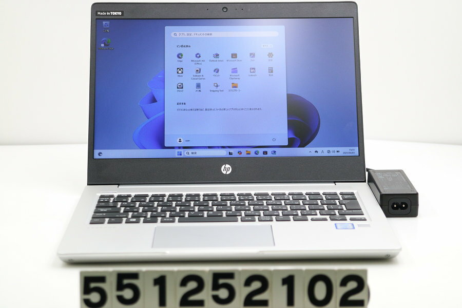 hp ProBook 430 G6 Core i3 8145U 2.1GHz/8GB/256GB(SSD)/13.3W/FWXGA(1366x768)/Win11【中古】【20250402】