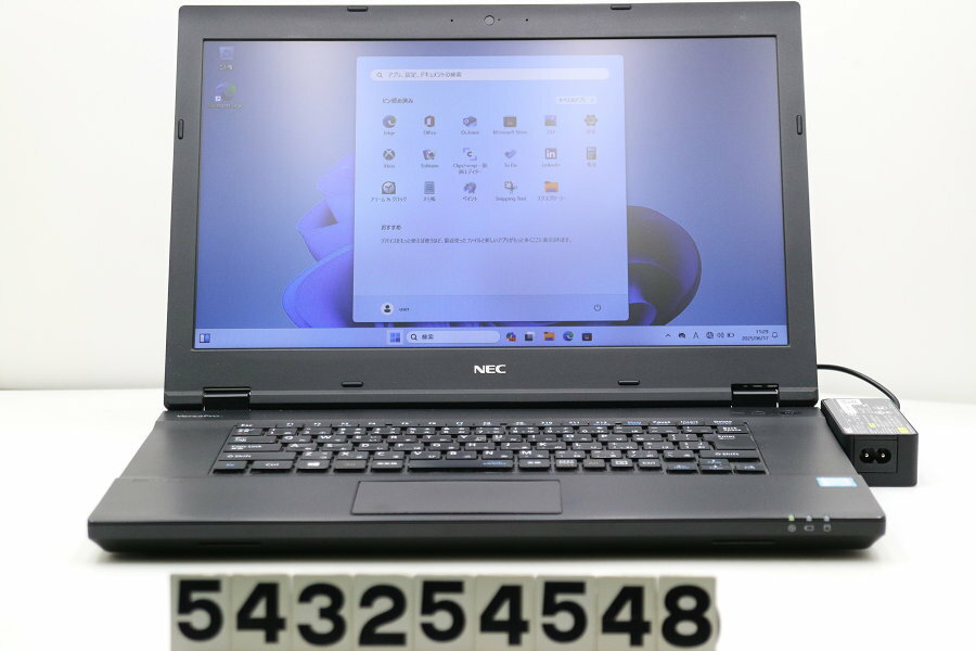 NEC PC-VKT16XZG2 Core i5 8250U 1.6GHz/8GB/256GB(SSD)/Multi/15.6W/FWXGA(1366x768)/RS232C/Win11【中古】【20250620】