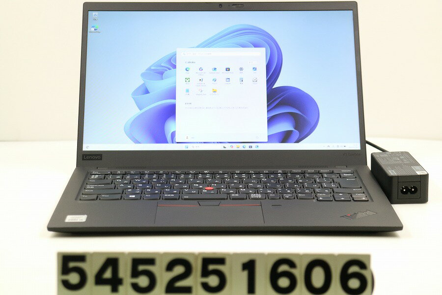 Rakuten - Lenovo ThinkPad X1 Carbon 8th Gen Core i5 10210U 1.6GHz/8GB/256GB(SSD)/14W/FHD(1920x1080)/Win11【中古】【20250730】