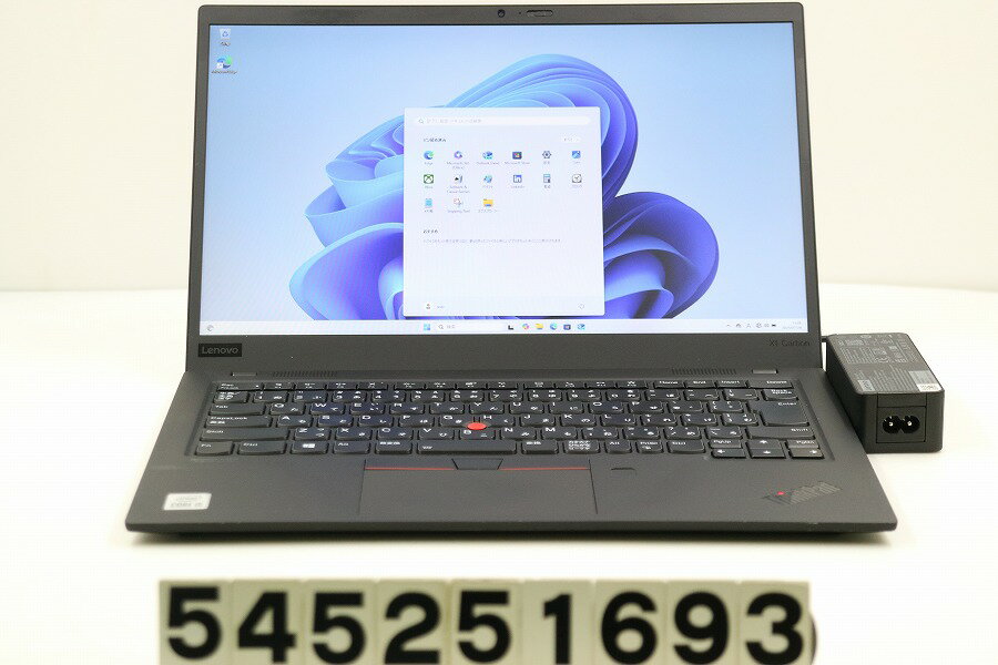 樂天商城 - Lenovo ThinkPad X1 Carbon 8th Gen Core i5 10210U 1.6GHz/8GB/256GB(SSD)/14W/FHD(1920x1080)/Win11【中古】【20250730】