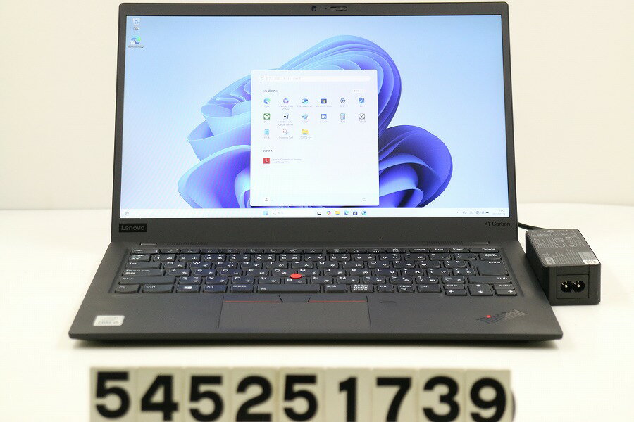 Lenovo ThinkPad X1 Carbon 8th Gen Core i5 10210U 1.6GHz/8GB/256GB(SSD)/14W/FHD(1920x1080)/Win11..