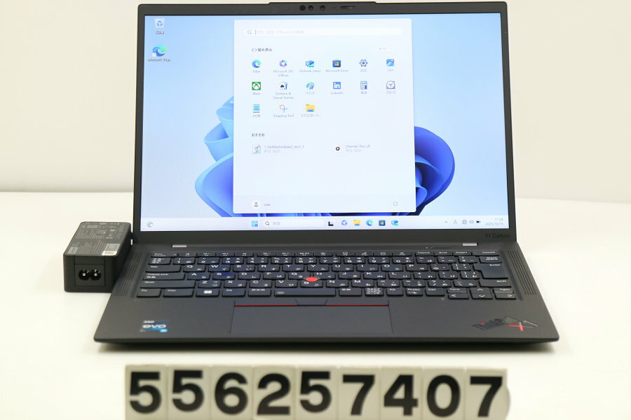 Lenovo ThinkPad X1 Carbon 10th Gen Core i5 1235U 1.3GHz/8GB/256GB(SSD)/14W/WUXGA(1920x1200)/Win11【中古】【20251017】