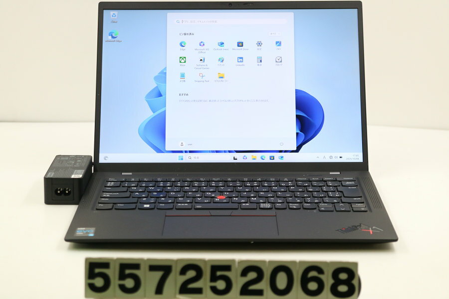 Lenovo ThinkPad X1 Carbon 9th Gen Core i5 1135G7 2.4GHz/8GB/256GB(SSD)/14W/WUXGA(1920x1200)/Win11【中古】【20251016】