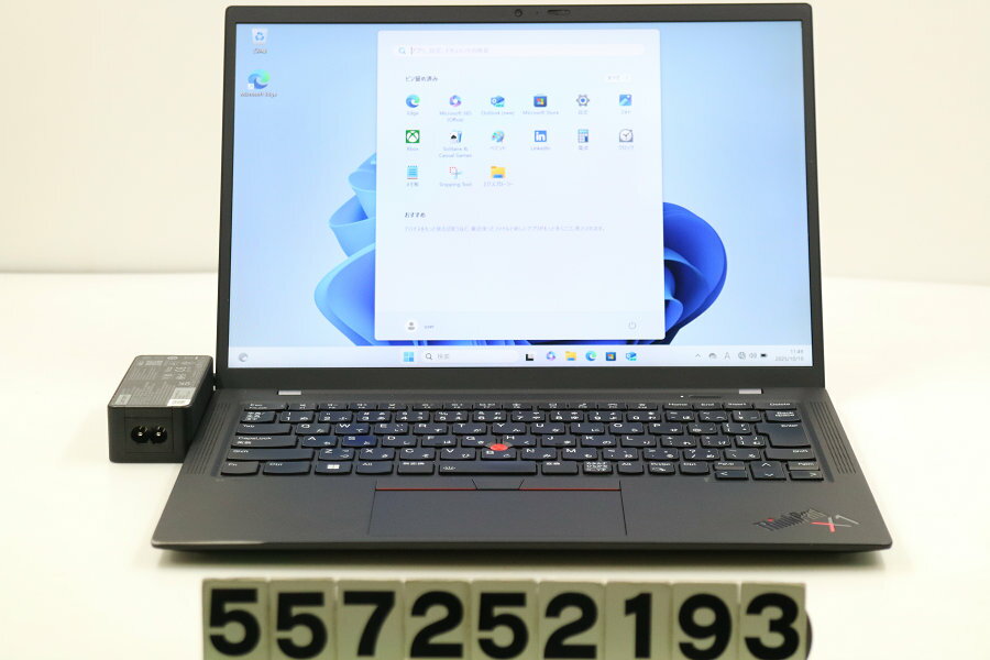 樂天商城 - Lenovo ThinkPad X1 Carbon 9th Gen Core i5 1135G7 2.4GHz/8GB/256GB(SSD)/14W/WUXGA(1920x1200)/Win11【中古】【20251016】