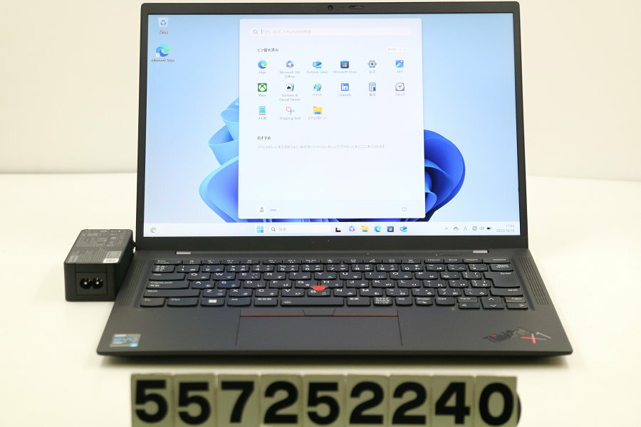 Rakuten - Lenovo ThinkPad X1 Carbon 9th Gen Core i5 1135G7 2.4GHz/8GB/256GB(SSD)/14W/WUXGA(1920x1200)/Win11【中古】【20251016】