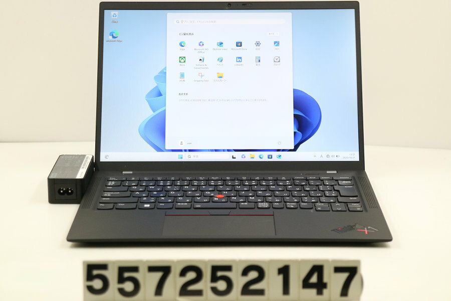 17 inches - Lenovo ThinkPad X1 Carbon 9th Gen Core i5 1135G7 2.4GHz/8GB/256GB(SSD)/14W/WUXGA(1920x1200)/Win11【中古】【20251111】