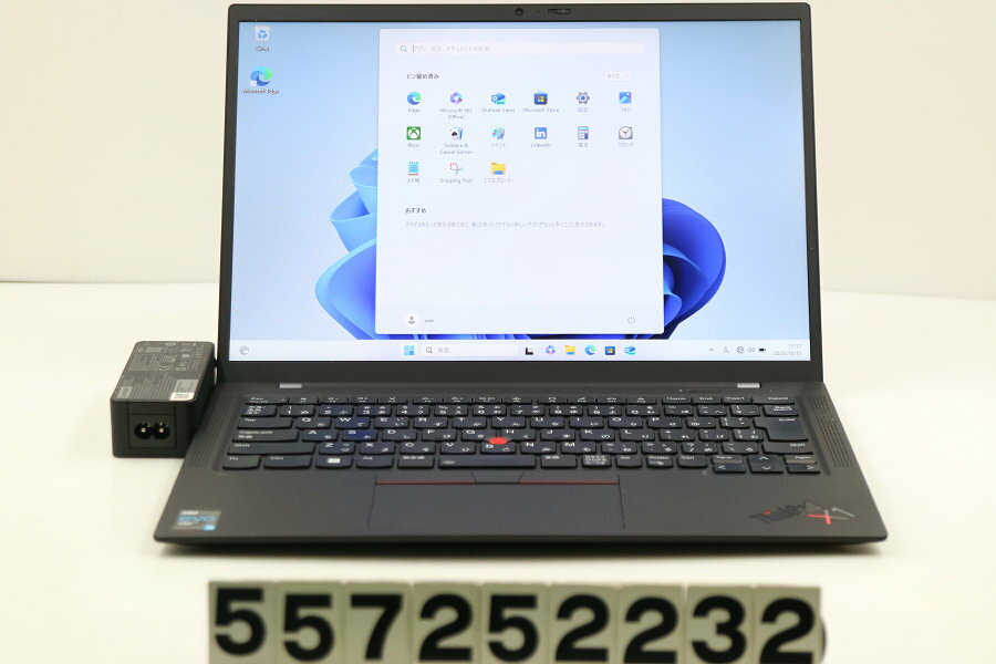 Lenovo ThinkPad X1 Carbon 9th Gen Core i5 1135G7 2.4GHz/8GB/256GB(SSD)/14W/WUXGA(1920x1200)/Win11【中古】【20251111】