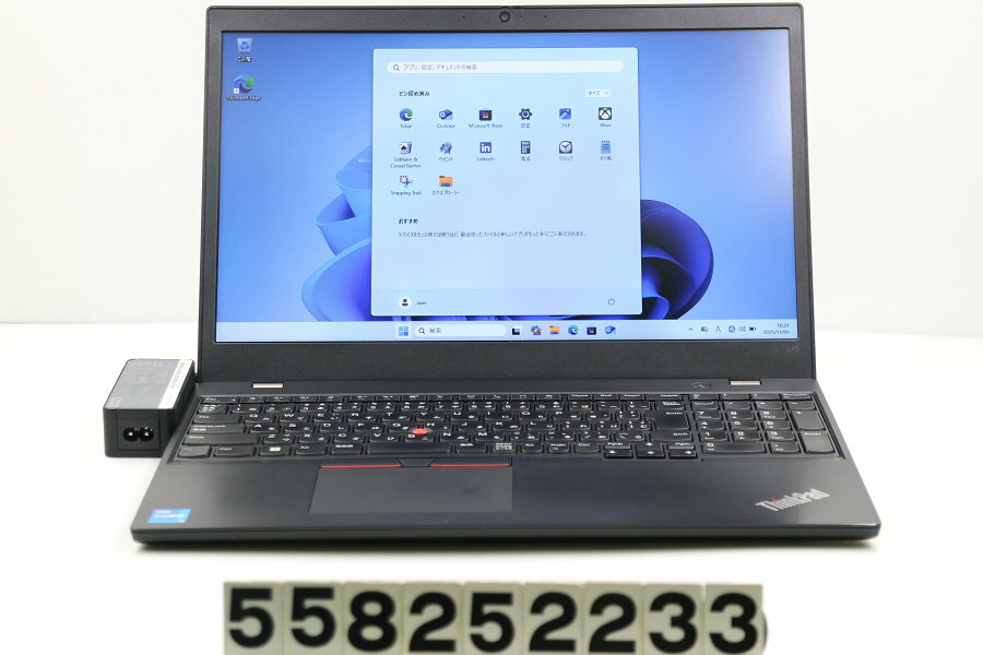 Lenovo ThinkPad L15 Gen2 Core i5 1135G7 2.4GHz/8GB/256GB(SSD)/15.6W/FWXGA(1366x768)/Win11【中古】【20251111】