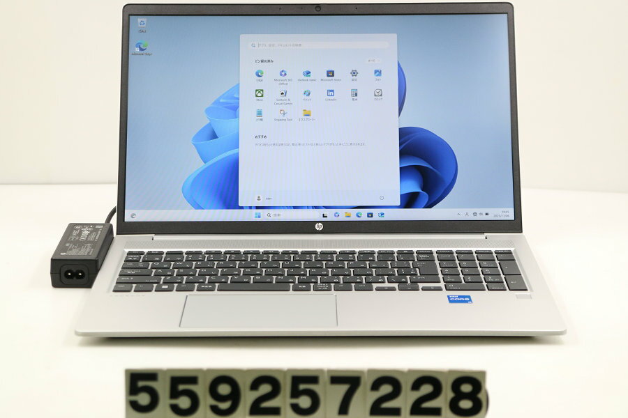 hp ProBook 450 G9 Core i5 1235U 1.3GHz/16GB/256GB(SSD)/15.6W/FHD(1920x1080)/Win11【中古】【20251111】