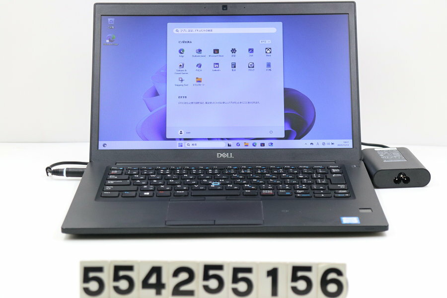 DELL Latitude 7490 Core i5 8250U 1.6GHz/8GB/512GB(SSD)/14W/FWXGA(1366x768)/Win11【中古】【20251119】