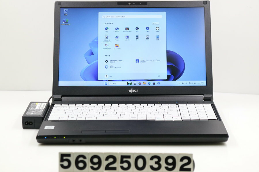 富士通 LIFEBOOK A5510/D Core i3 10110U 2.1GHz/8GB/256GB(SSD)/DVD/15.6W/FWXGA(1366x768)/Win11【中古】【20251113】