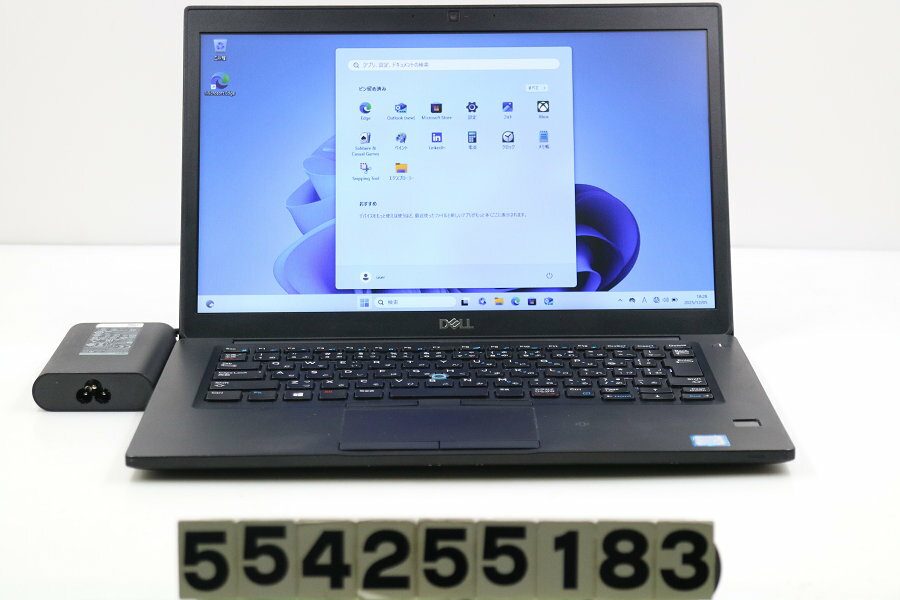 NEC - DELL Latitude 7490 Core i5 8250U 1.8GHz/8GB/512GB(SSD)/14W/FWXGA(1366x768)/Win11【中古】【20251212】