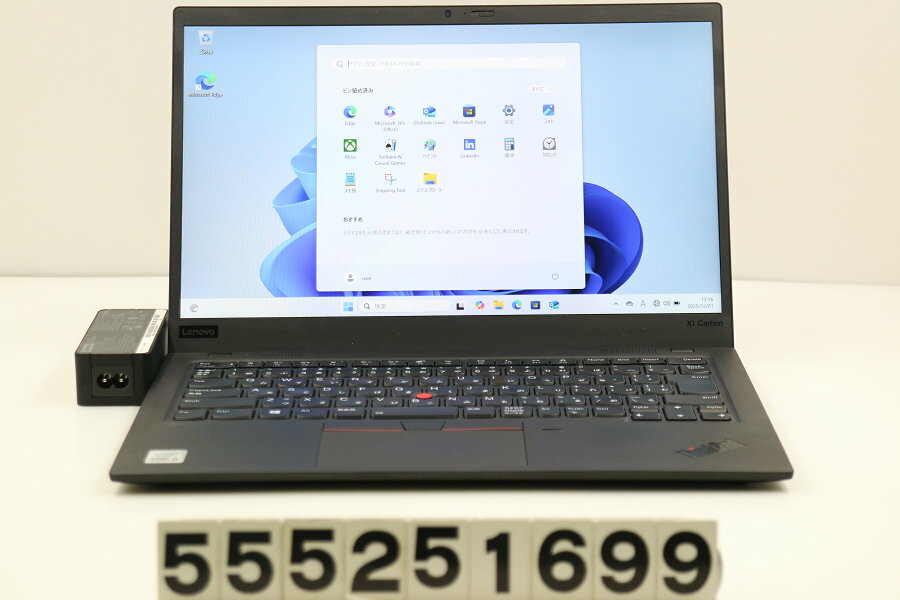 樂天商城 - Lenovo ThinkPad X1 Carbon 8th Gen Core i5 10210U 1.6GHz/8GB/256GB(SSD)/14W/FHD(1920x1080)/Win11【中古】【20251204】
