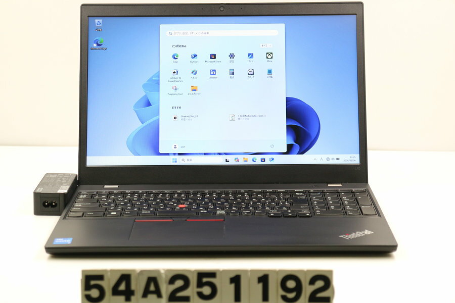 ACER - Lenovo ThinkPad L15 Gen2 Core i5 1135G7 2.4GHz/8GB/256GB(SSD)/15.6W/FWXGA(1366x768)/Win11【中古】【20260401】