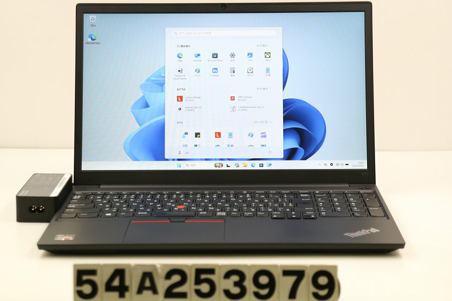 樂天商城 - Lenovo ThinkPad E15 Gen2 Ryzen 5 PRO 4650U 2.1GHz/8GB/128GB(SSD)/15.6W/FHD(1920x1080)/Win11【中古】【20260403】