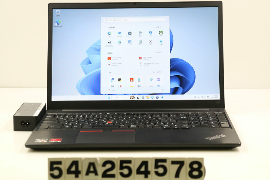 樂天商城 - Lenovo ThinkPad E15 Gen2 Ryzen 5 4500U 2.3GHz/8GB/128GB(SSD)/15.6W/FHD(1920x1080)/Win11【中古】【20260403】