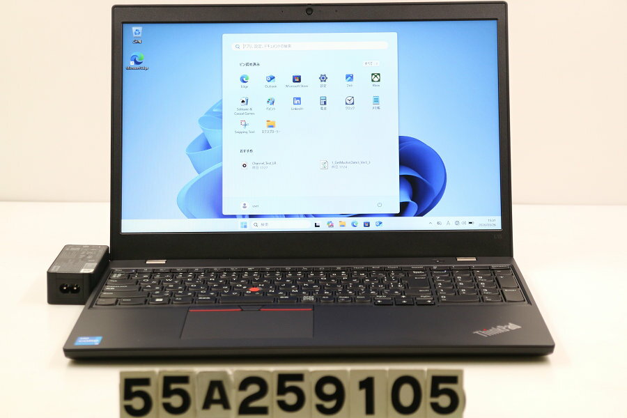 樂天商城 - Lenovo ThinkPad L15 Gen2 Core i5 1135G7 2.4GHz/8GB/256GB(SSD)/15.6W/FWXGA(1366x768)/Win11【中古】【20260401】