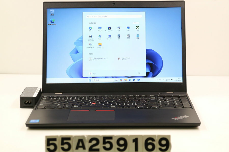 Apple - Lenovo ThinkPad L15 Gen2 Core i5 1135G7 2.4GHz/8GB/256GB(SSD)/15.6W/FWXGA(1366x768)/Win11【中古】【20260401】