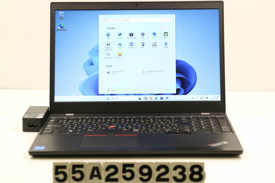 NEC - Lenovo ThinkPad L15 Gen2 Core i5 1135G7 2.4GHz/8GB/256GB(SSD)/15.6W/FWXGA(1366x768)/Win11【中古】【20260401】