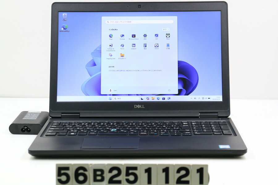 NEC - DELL Latitude 5590 Core i5 8350U 1.7GHz/8GB/256GB(SSD)/15.6W/FWXGA(1366x768)/Win11【中古】【20260401】