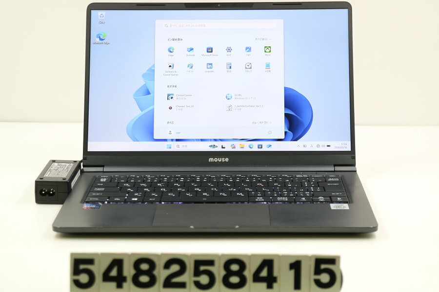 樂天商城 - mousecomputer X4-i5CMLAB-YTV Core i5 10210U 1.6GHz/8GB/128GB(SSD)/14W/FHD(1920x1080)/Win11【中古】【20260409】