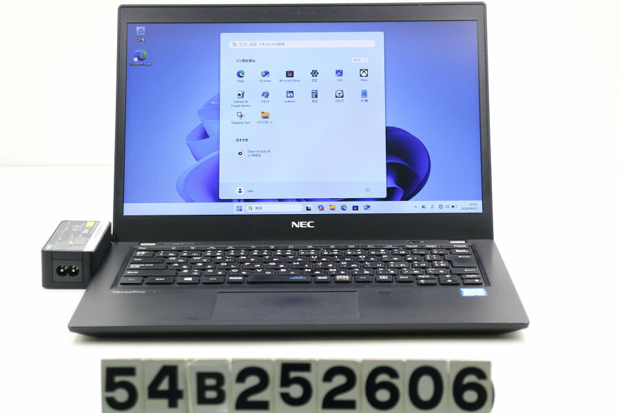 12 inches - NEC PC-VKT16BZG5 Core i5 8265U 1.6GHz/8GB/256GB(SSD)/13.3W/FWXGA(1366x768)/Win11【中古】【20260422】