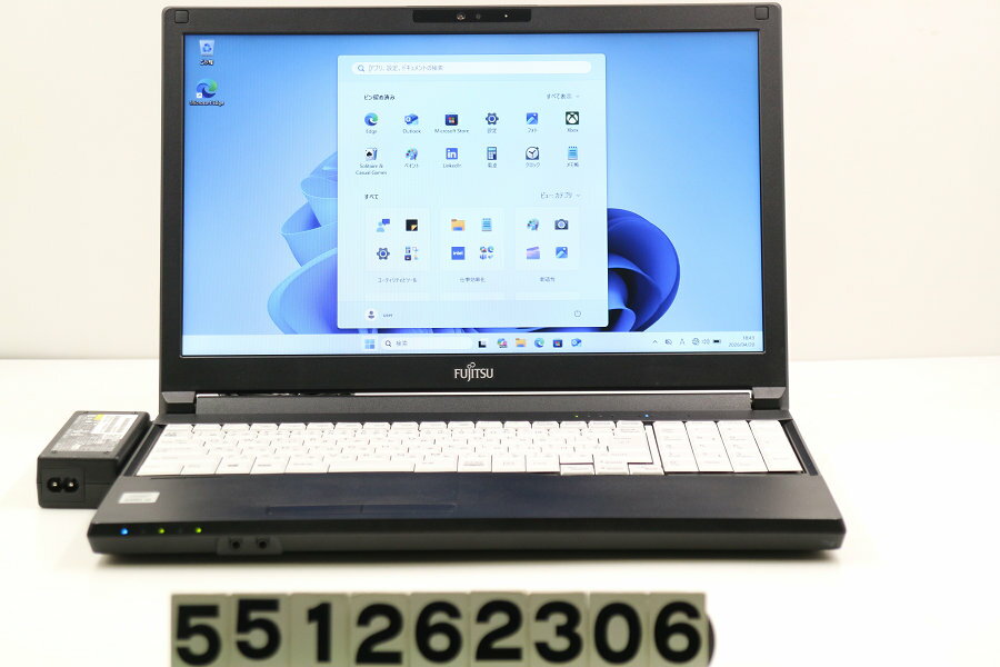 NEC - 富士通 LIFEBOOK A5510/FX Core i5 10210U 1.6GHz/8GB/256GB(SSD)/Multi/15.6W/FWXGA(1366x768)/Win11【中古】【20260422】