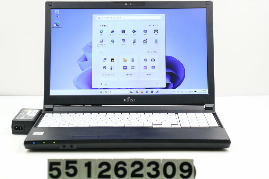 15 inches - 富士通 LIFEBOOK A5510/FX Core i5 10210U 1.6GHz/8GB/256GB(SSD)/Multi/15.6W/FWXGA(1366x768)/Win11【中古】【20260422】