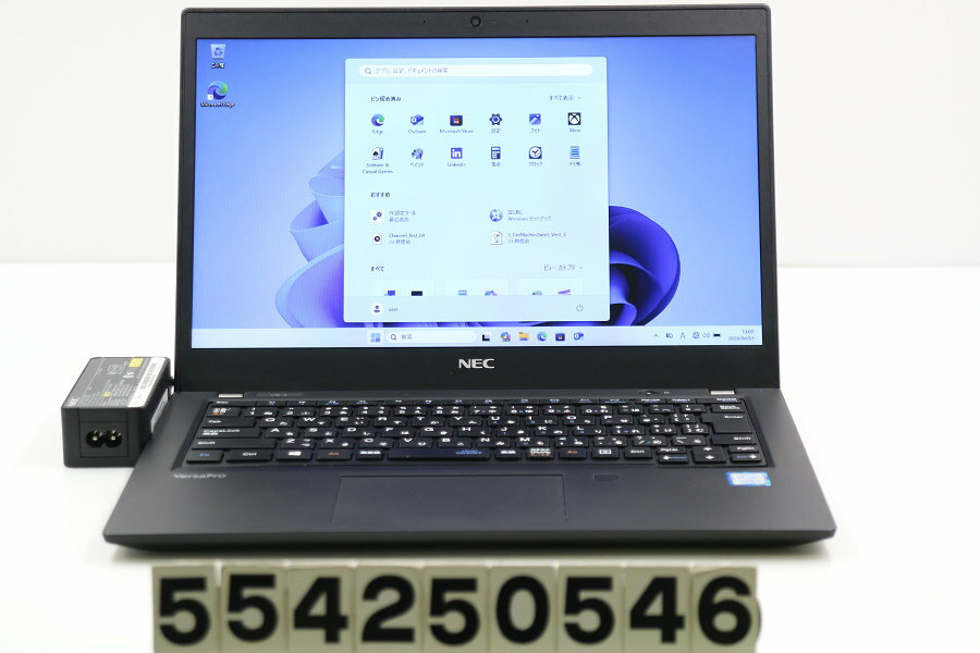 12 inches - NEC PC-VKT16BSGN3J5 Core i5 8265U 1.6GHz/8GB/128GB(SSD)/13.3W/FWXGA(1366x768)/Win11【中古】【20260409】