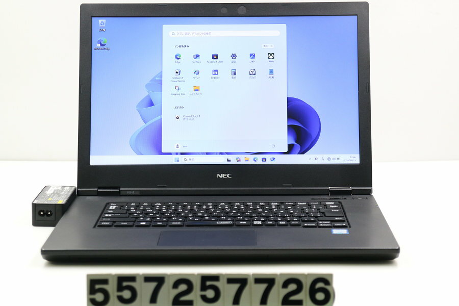 HITACHI - NEC PC-VKT16XZG6 Core i5 8265U 1.6GHz/8GB/256GB(SSD)/Multi/15.6W/FWXGA(1366x768)/Win11【中古】【20260424】