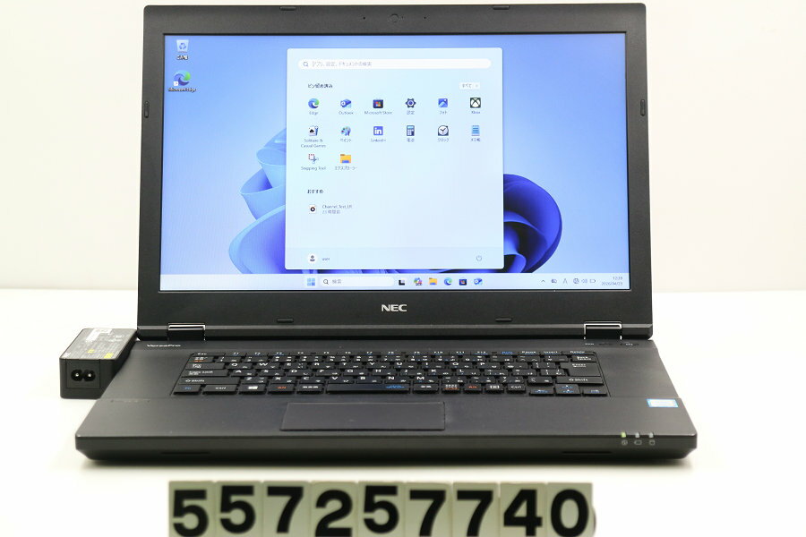 ASUS - NEC PC-VKT16XZG4 Core i5 8250U 1.6GHz/8GB/256GB(SSD)/Multi/15.6W/FWXGA(1366x768)/RS232C/Win11【中古】【20260424】