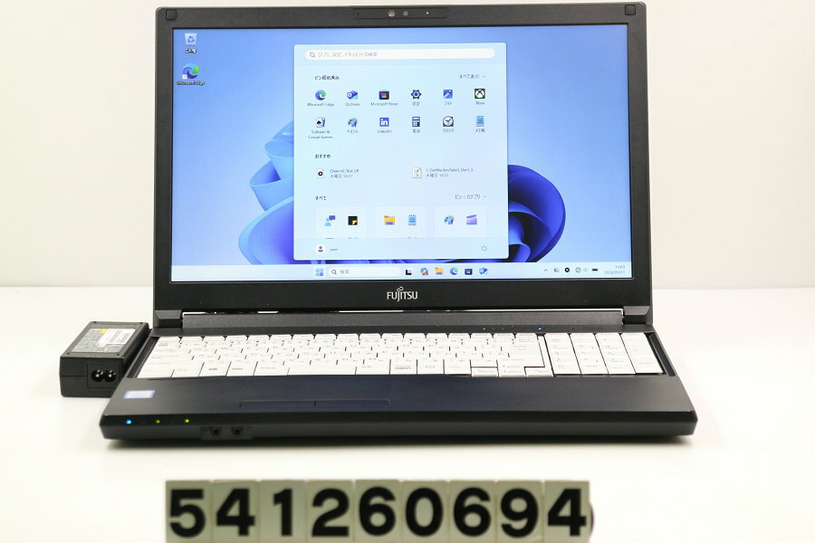 Lenovo - 富士通 LIFEBOOK A579/BX Core i3 8145U 2.1GHz/8GB/256GB(SSD)/Multi/15.6W/FWXGA(1366x768)/Win11【中古】【20260513】
