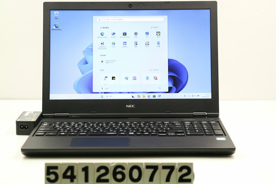 Apple - NEC PC-VRT16FB6S3R6 Core i5 8265U 1.6GHz/8GB/128GB(SSD)+500GB/Multi/15.6W/FWXGA(1366x768)/Win11【中古】【20260501】