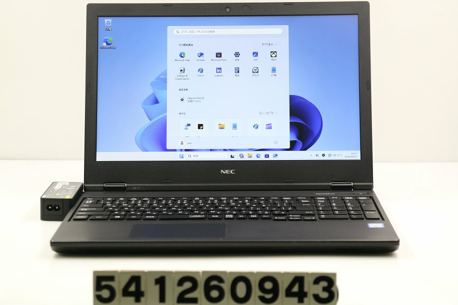 DELL - NEC PC-VKL21EZG7 Core i3 8145U 2.1GHz/8GB/256GB(SSD)+500GB/Multi/15.6W/FWXGA(1366x768)/Win11【中古】【20260513】