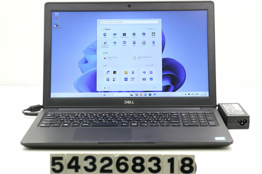 15 inches - DELL Latitude 3500 Core i5 8265U 1.6GHz/8GB/256GB(SSD)/15.6W/FHD(1920x1080)/Win11【中古】【20260501】
