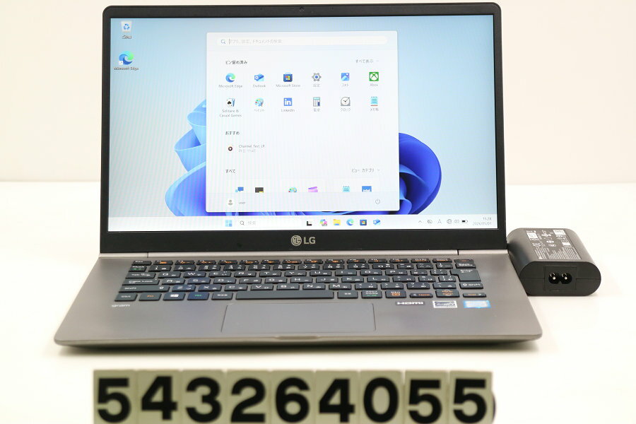 Panasonic - LG gram 14Z990-GA56J Core i5 8265U 1.6GHz/8GB/256GB(SSD)/14W/FHD(1920x1080)/Win11【中古】【20260508】