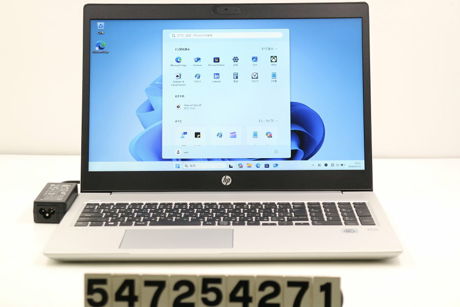 Other - hp ProBook 450 G7 Core i5 10210U 1.6GHz/8GB/256GB(SSD)/15.6W/FWXGA(1366x768)/Win11【中古】【20260514】