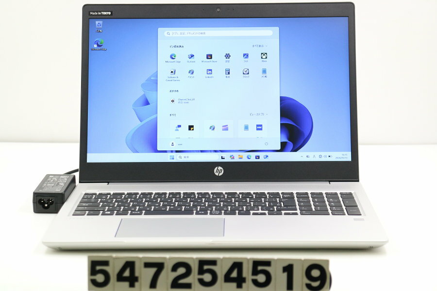 Other - hp ProBook 450 G6 Core i3 8145U 2.1GHz/8GB/128G(SSD)/15.6W/FWXGA(1366x768)/Win11【中古】【20260514】