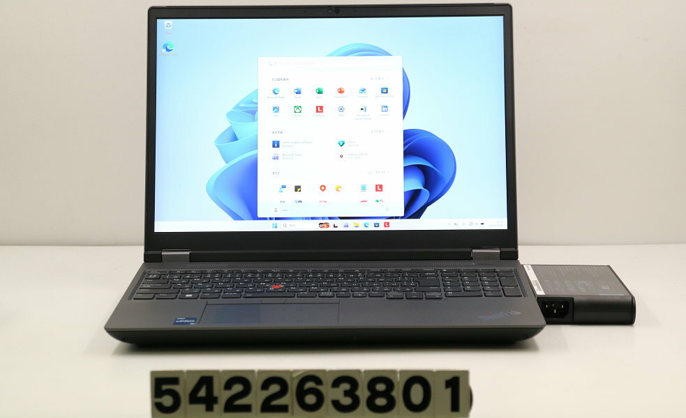 DELL - Lenovo ThinkPad P16 Gen1 Core i7 12850HX 2.1GHz/32GB/1024GB(SSD)/16W/WQUXGA(3840x2400)/Win11/NVIDIA RTXA5500(16GB)【中古】【20260520】