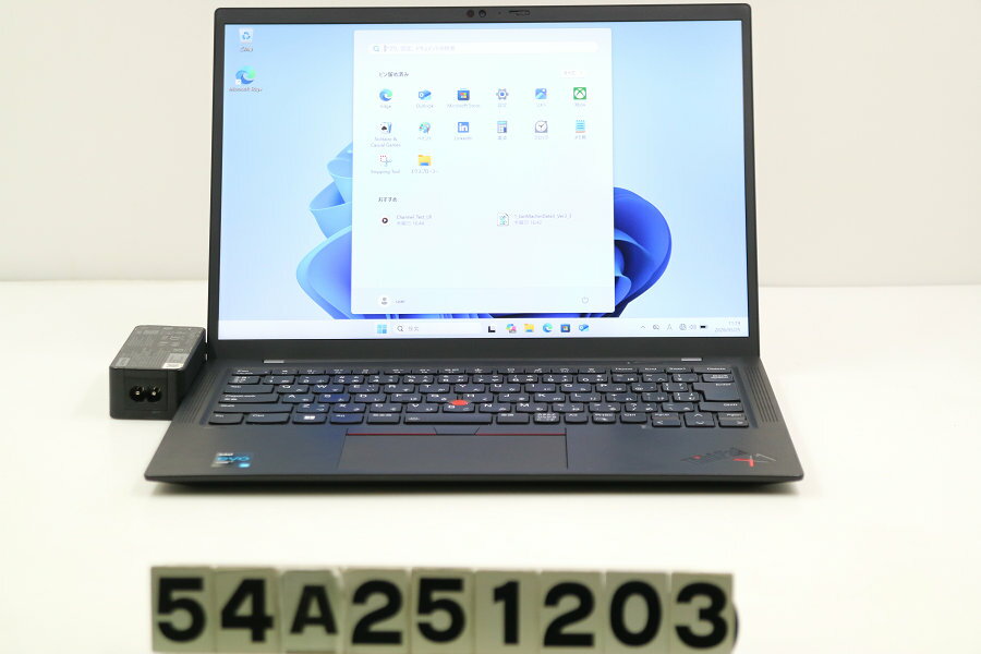 13 inches - Lenovo ThinkPad X1 Carbon 9th Gen Core i5 1135G7 2.4GHz/8GB/256GB(SSD)/14W/WUXGA(1920x1200)/Win11【中古】【20260527】