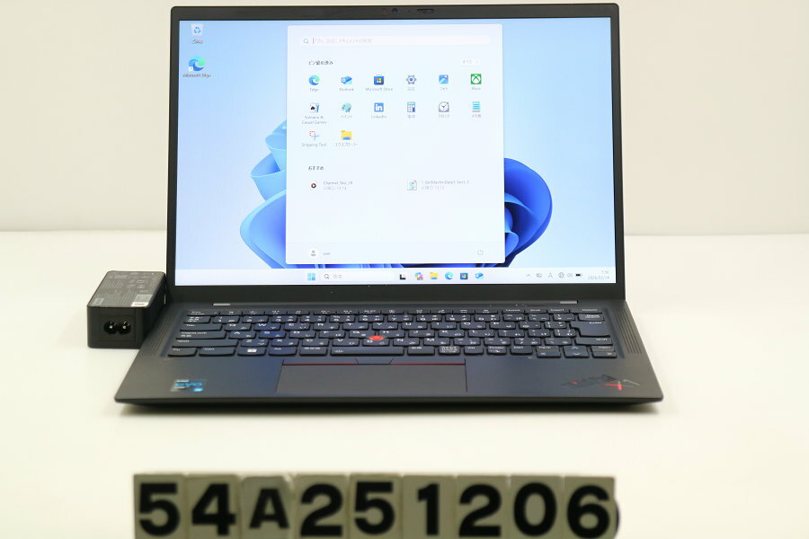 Rakuten - Lenovo ThinkPad X1 Carbon 9th Gen Core i5 1135G7 2.4GHz/8GB/256GB(SSD)/14W/WUXGA(1920x1200)/Win11【中古】【20260527】