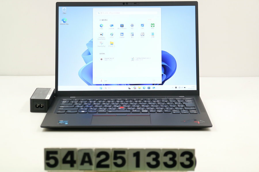 13 inches - Lenovo ThinkPad X1 Carbon 9th Gen Core i5 1135G7 2.4GHz/8GB/256GB(SSD)/14W/WUXGA(1920x1200)/Win11【中古】【20260527】