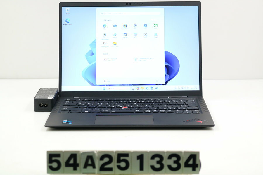 13 inches - Lenovo ThinkPad X1 Carbon 9th Gen Core i5 1135G7 2.4GHz/8GB/256GB(SSD)/14W/WUXGA(1920x1200)/Win11【中古】【20260527】